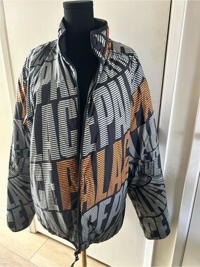 Palace Skateboards LTD Planet Palace Graphic Black & Orange 3M Thinsulate Jacket